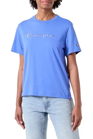 Champion Legacy Icons Tonal Logo W-Relaxed S/S Crewneck T-Shirt, , XS Donna