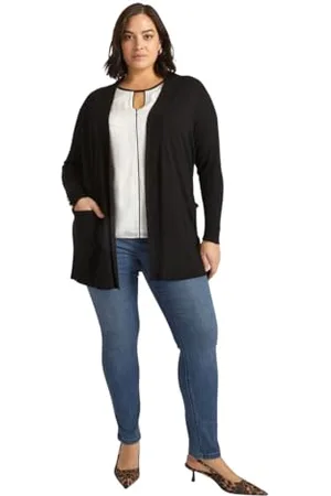 Fiorella rubino : Maxi Cardigan con Viscosa LENZING ECOVERO Curvy Size Stagione Primavera Estate 2025.