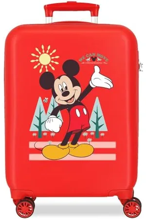 Disney Joumma Mickey & Minnie Valigia da cabina rossa 33 x 50 x 20 cm Rigido 2 kg Chiusura a combinazione laterale ABS 2 kg 33 L Bagaglio a mano, , Taglia unica, Valigia cabina