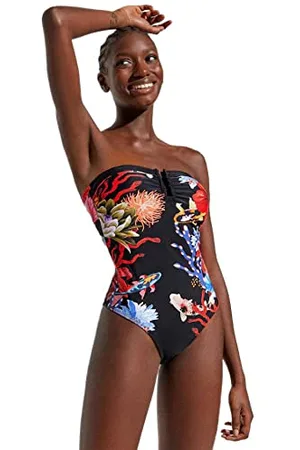 Desigual Swim_Aurora Costume Intero, , XS Donna