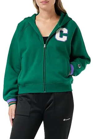 Champion Rochester 1919 Rochester 1919 Bookstore W - Heavy Powerblend Fleece Full Zip Felpa con Cappuccio, , Donna FW23