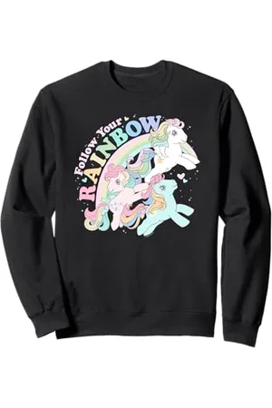 My Little Pony Pride Follow Your Rainbow Retro Group Shot Felpa