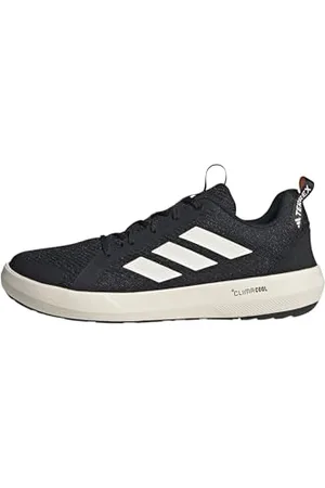 adidas Terrex Boat Climacool Shoes, Scarpe da Trekking Unisex-Adulto, Core Black/Chalk White/Semi Impact Orange, 45 1/3 EU