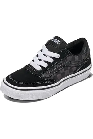 Vans Brooklyn, Scarpe da Ginnastica Unisex - Bambini e Ragazzi, KOU - Checkerboard Black/Asphalt, 19 EU