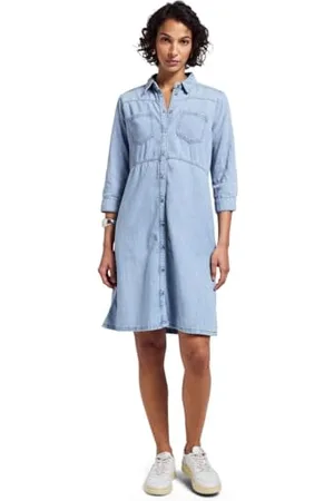 Street one A144448 Abito in Jeans con Bottoni, , 46 Donna