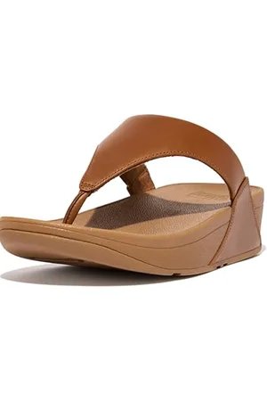 FitFlop Lulu Leather Toe Post, Infradito Donna, , 40 EU