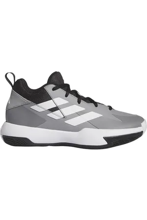 adidas Cross Em Up Select Mid Trainers Kids, Scarpe da Basket, Grey Three/Cloud White/Core Black, 38 EU
