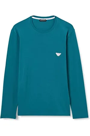 Emporio Armani Maglietta Da Uomo, Con Logo Shiny, T Shirt , L