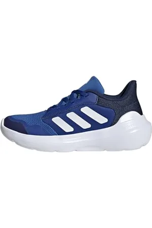 adidas TENSAUR Run 3.0 Shoes Junior, Scarpe da Corsa Unisex-Adulto, Bright Royal/Cloud White/Dark Blue, 40 EU