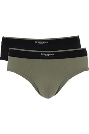 Emporio Armani 2-Pack Brief Mutande da Uomo, , Large