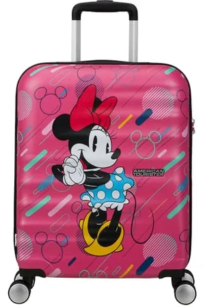 American Tourister Wavebreaker Disney FL - Spinner S, bagagli a mano, 55 cm, 36 L, (Minnie Future Pop)