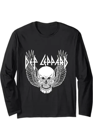 Def Leppard Teschio alato ufficiale Maglia a Manica
