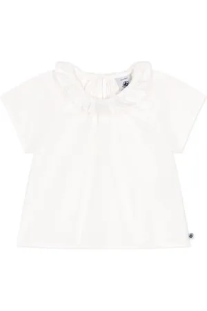 Petit Bateau A0cnd Camicetta A Maniche Corte, , 3 Anni Bimba