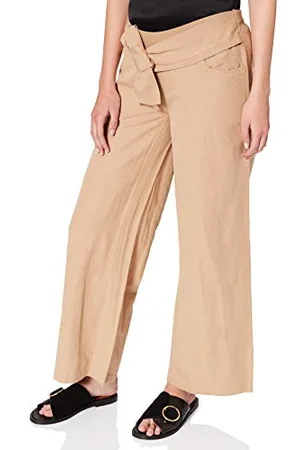 ESPRIT ESPRIT Pants Wvn Utb Pantaloni, Sabbia-140, 46 Donna