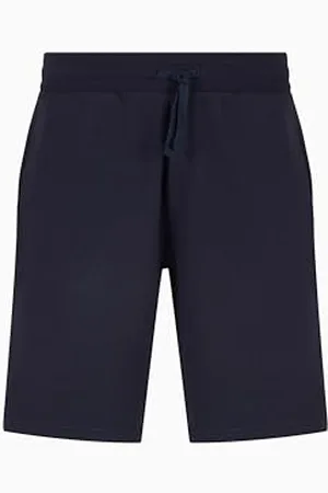 Emporio Armani Bermuda Short Pantaloni della Tuta, Armani Blu, XL Uomo