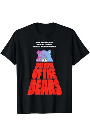 Care Bears Halloween Dawn Of The Bears Horror Movie Poster Maglietta