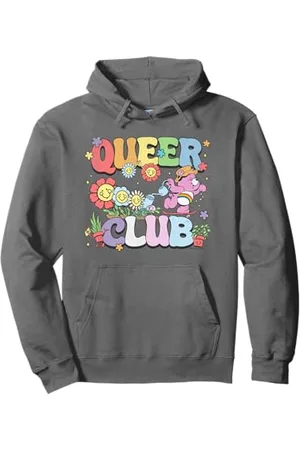 Care Bears Pride Queer Club Gardening Logo Distressed Felpa con Cappuccio