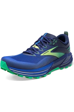 Brooks Cascadia 16, Scarpe da corsa Uomo, Blu (Blu Blue Surf The Web Green), 43 EU