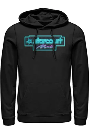 Stranger Things Neon Starcourt Hoodie Hooded Sweatshirt, , 2XL Unisex-Adulto