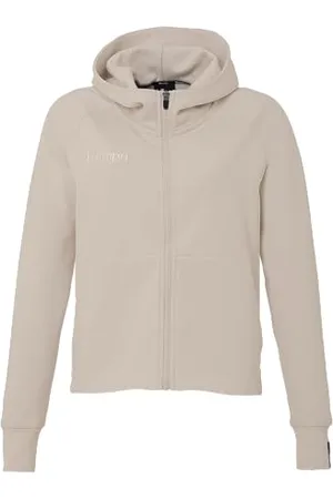 Kempa Stmnt Kapuzenjacke Damen Giacca Sportiva, Beige, M Donna
