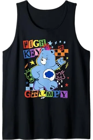 Care Bears High Key Grumpy Retro Punk Poster Canotta