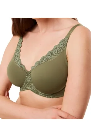 Triumph Donna Amourette W01, Bra, Martini Olive