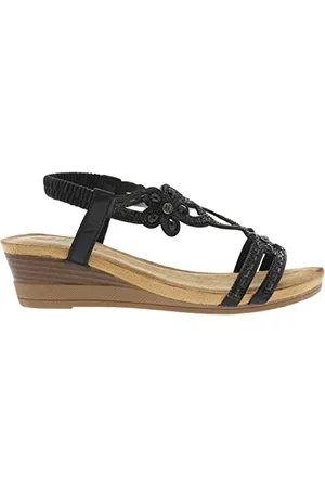 2Go 8910-806-9, Sandali con Zeppa Donna, , 41 EU