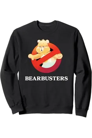 Care Bears Halloween Bearbusters Retro Horror Movie Logo Felpa