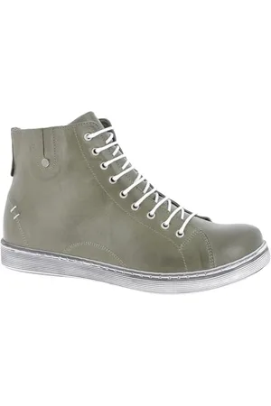 Andrea Conti 0027913, Sneaker a Collo Alto Donna, Verde Fango 103, 39 EU