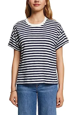ESPRIT 073ee1k305 T-Shirt, Marina Militare, L Donna