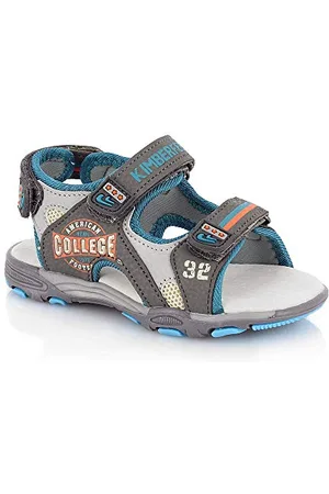 Kimberfeel Loulou, Sandalo colorato con Suola di Comfort in Crosta di Pelle Unisex-Bambini, , 27 EU