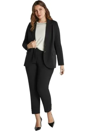 Fiorella rubino : Blazer in Tessuto Stretch Curvy Size Stagione Primavera Estate 2025.