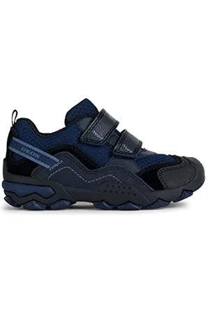 Geox J BULLER Boy, Scarpe da Ginnastica, Navy/Avio, 24 EU