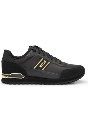 HUGO BOSS Parkour-L_Runn_rsmx, Corsa Uomo, Black, 43 EU