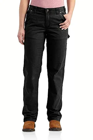 Carhartt Pantaloni da lavoro in cotone canvas Rugged Flex®, Loose Fit Donna, , W8