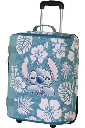 Disney Lilo e Stitch Aloha-Valigia da Cabina Pieghevole, , 20 x 40 x 55 cm, Capacità 44 L