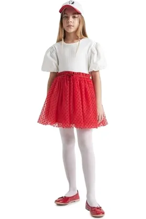 DeFacto Abiti per bambine, abiti affascinanti per graziose bambine, abiti da bambina unici per ragazze per abiti eleganti e graziosi abiti da bambina