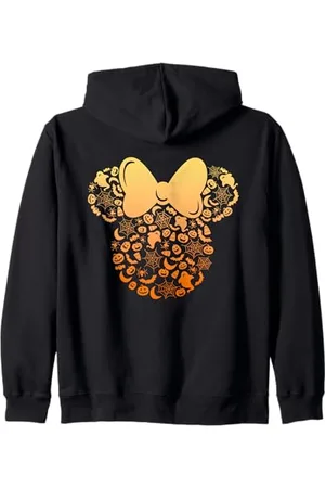 Disney Minnie Mouse Halloween Ghosts & Pumpkins Gradient Felpa con Cappuccio