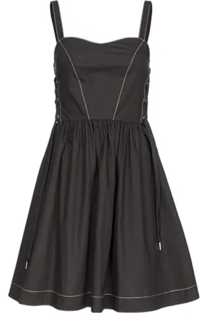 Pinko Amazonia Abito Popeline Stringato Vestito da Cocktail, , 36 Donna