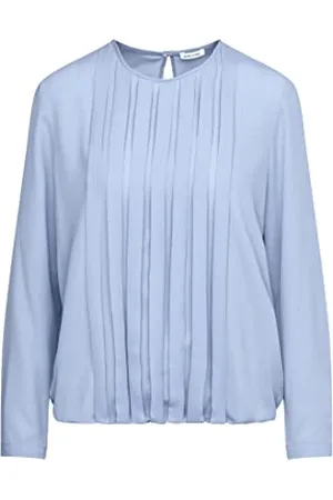 Seidensticker 122647 Camicia da Donna, Hellblau, 36