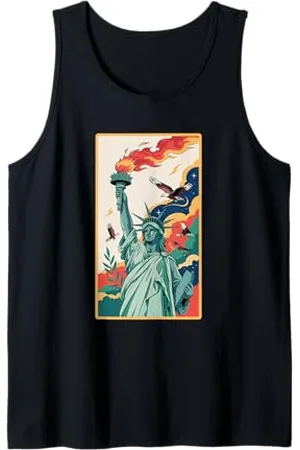 American Needle Lady Liberty America Canotta