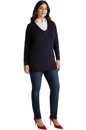 Fiorella rubino : Jeggings Lavaggio Dark Blue Curvy Size Stagione Primavera Estate 2025.