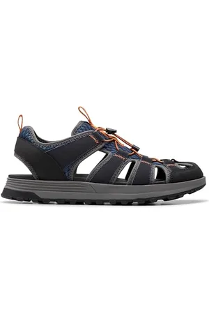Clarks ATL Trek Wave, Sandali Uomo, Navy, 42 EU