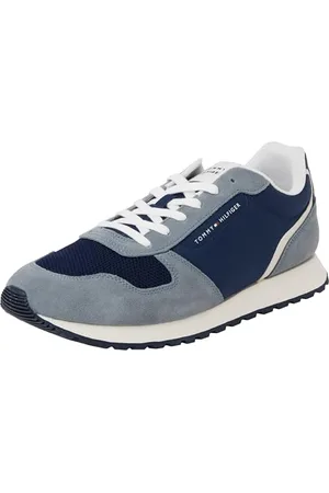 Tommy Hilfiger Uomo Sneakers Runner New Eva Mix Sportive, Multicolore (Sport Navy), 44 EU