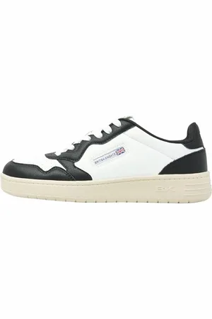 British Knights Noors, Scarpe da Ginnastica Uomo, Nero/Bianco, 39 EU