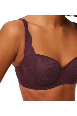 Triumph Donna Amourette Charm T WHP02, Bra, Deep Burgundy, 5E