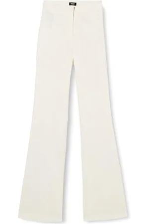 Pinko HULKA Pantalone Lino Stretch Casual da Lavoro, , 42 Femmina