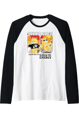 Care Bears Pride Queer Core Match My Energy Maglia con Maniche Raglan