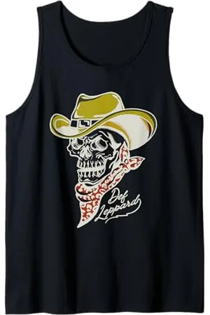 Def Leppard Skeleton Cowboy ufficiale Canotta