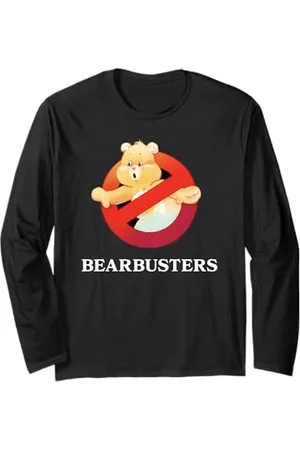 Care Bears Halloween Bearbusters Retro Horror Movie Logo Maglia a Manica